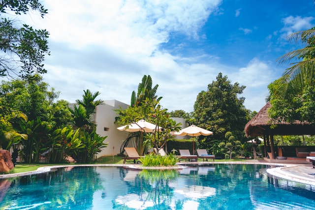 piscine de luxe